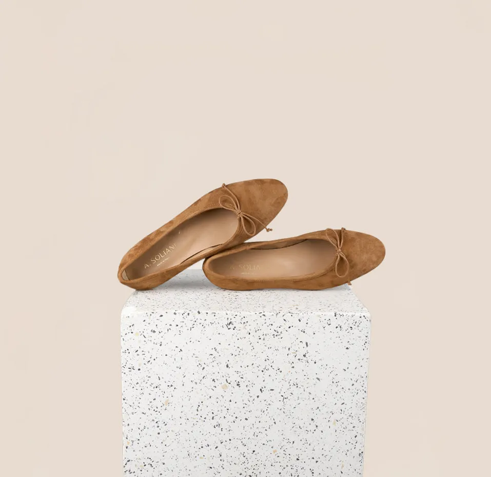Flexible Sole Como - Amaretto Suede