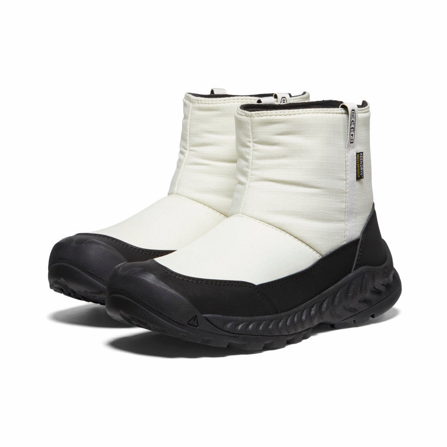 Flexible Comfort Women's Hood NXIS Waterproof Pull-On  |  Silver Birch/Black