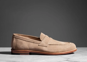 All-Season Wear Unlined Traveler Penny Sand Suede