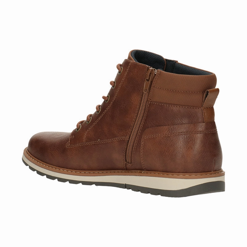 Flexible Sole Men's Linton Cognac