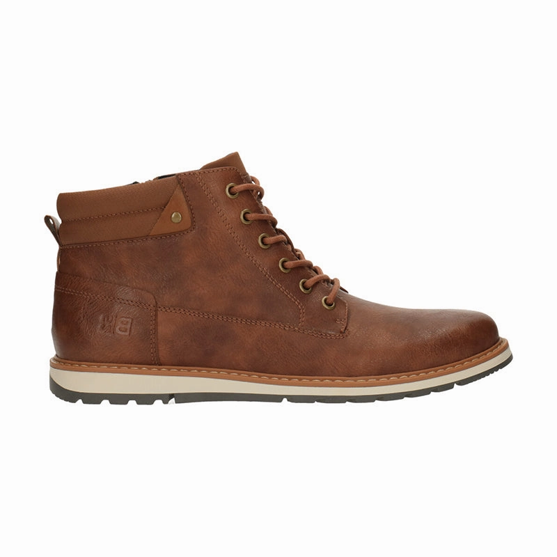 Flexible Sole Men's Linton Cognac