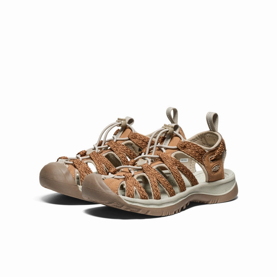 Flexible Upper Women's Whisper  |  Chipmunk/Plaza Taupe