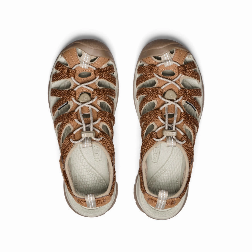 Flexible Upper Women's Whisper  |  Chipmunk/Plaza Taupe