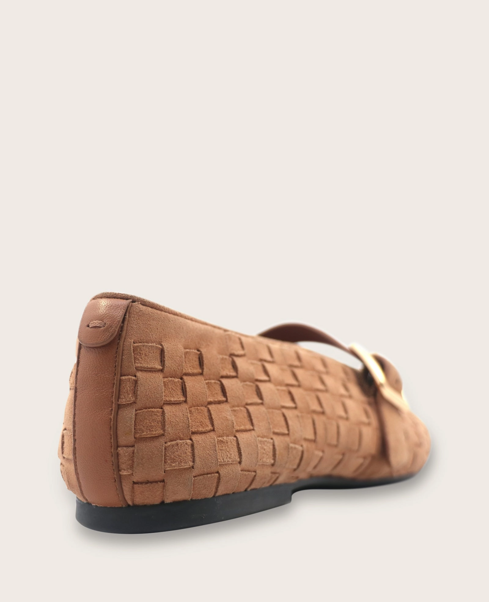 Flexible Walk GENTLE SOULS - Winifred Suede Woven Mary Jane Flat
