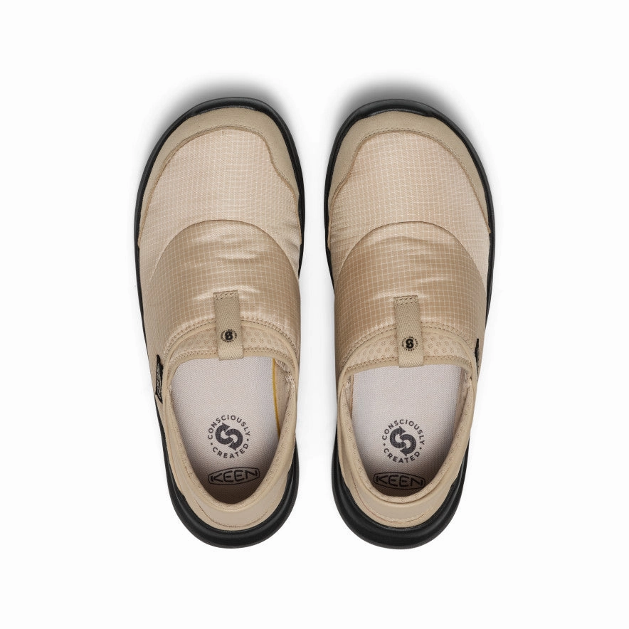 Flexible Wear Men's Whyser Slip-On  |  Safari/Black