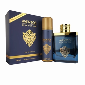 Fragrance World Aventos Blue For Him Edp with Deo