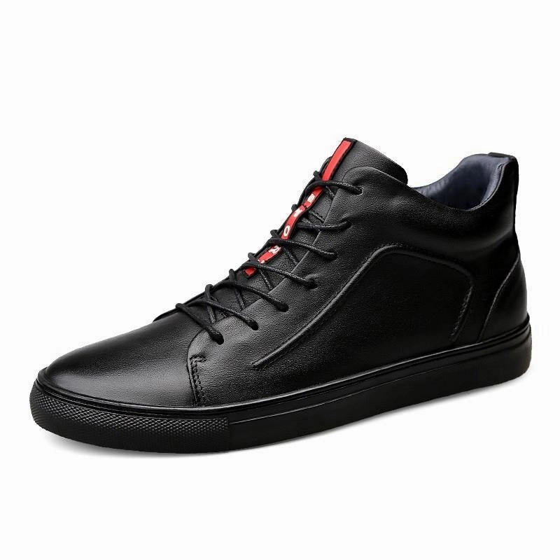 Fresh Ease West Louis? Designer Leather Trendy Ankle Shoes