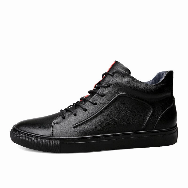 Fresh Ease West Louis? Designer Leather Trendy Ankle Shoes