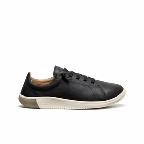 Chunky Sole Men's KNX Leather Sneaker  |  Black/Star White