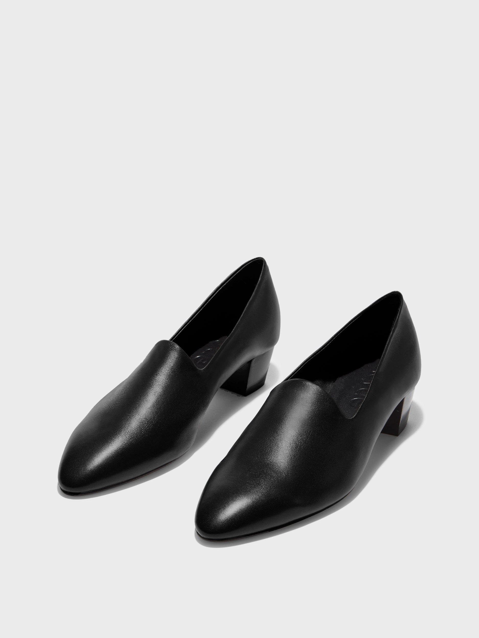Gabby Almond-Toe Loafers Versatile use