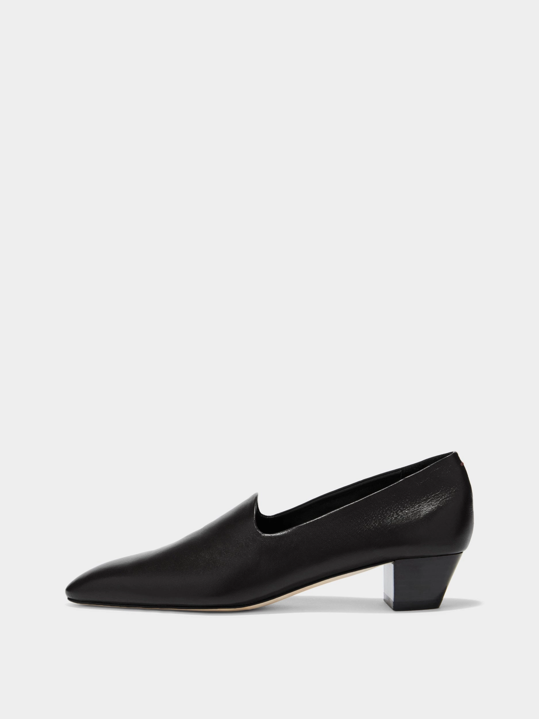 Rubber Outsole Gabby Almond-Toe Loafers