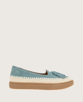 GENTLE SOULS - Citrus Tassel Suede Platform Slip On Foldable Travel Footwear Trendy Walk