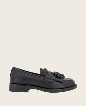 GENTLE SOULS - Cydney Leather Tassel Loafer Ergonomic Shoe Shape Versatile Design
