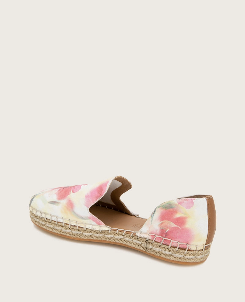 GENTLE SOULS - Seville Suede Floral Espadrille Style Ready