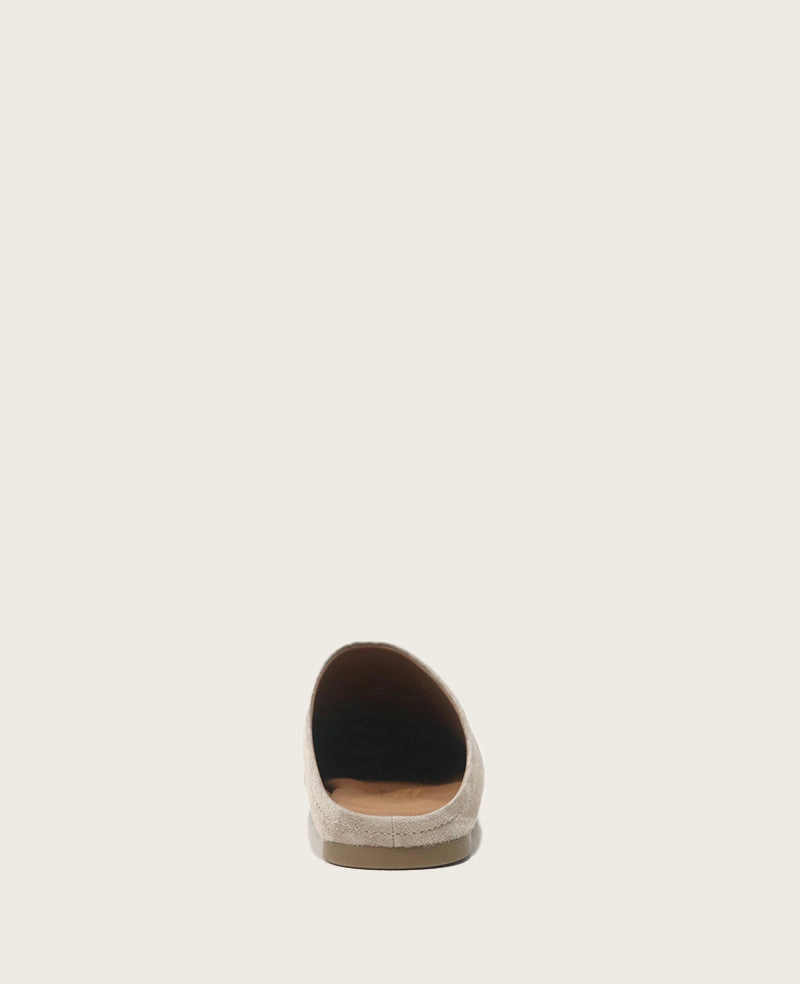 GENTLE SOULS - Wanda Suede Mule Flat Happy feet