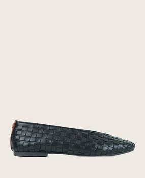Simple Sophistication Shoes Smart Choice Footwear GENTLE SOULS - Willow Woven Leather Flat