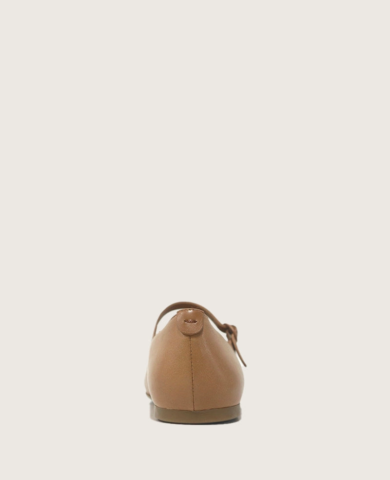 GENTLE SOULS - Wynona Leather Mary Jane Ballet Flat Style Ready
