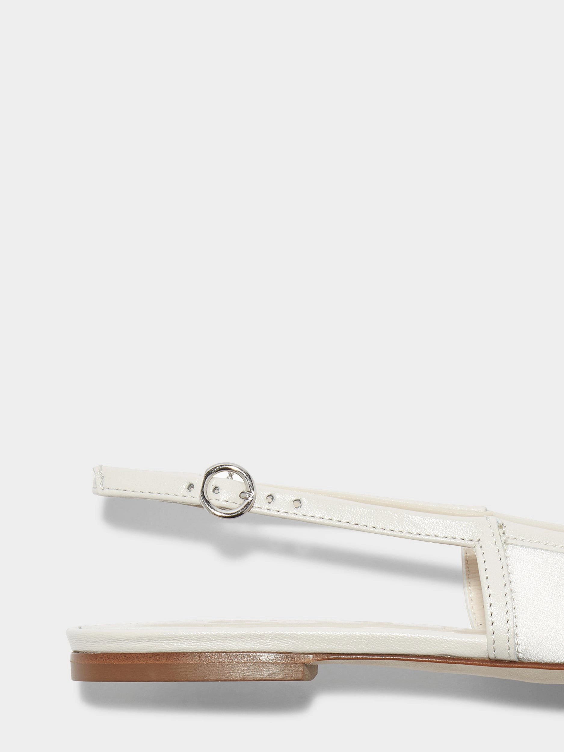 Geraldine Satin Toe-Cap Slingback Daylong Comfort
