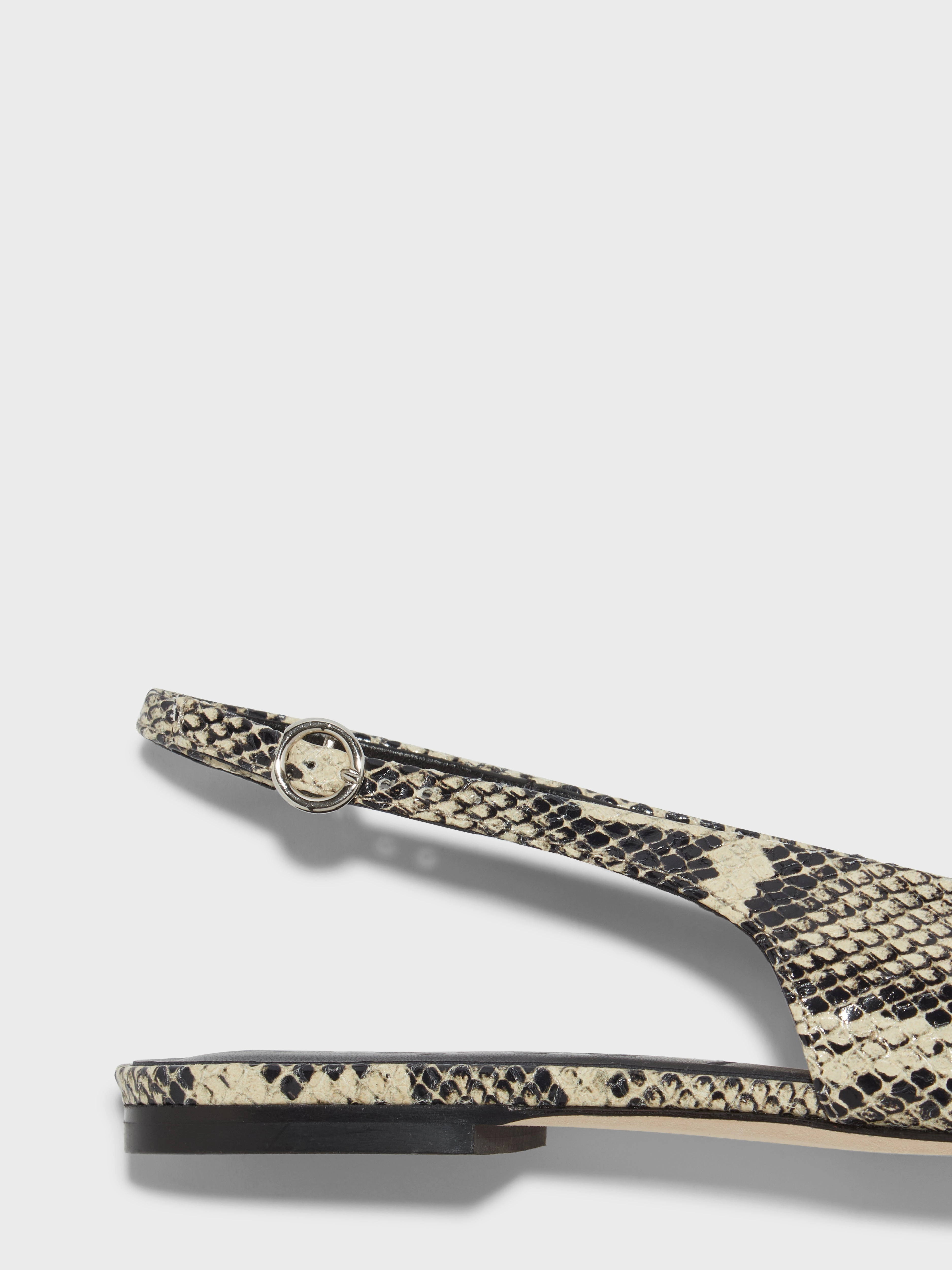 Geraldine Slingback Flats Chic Comfort