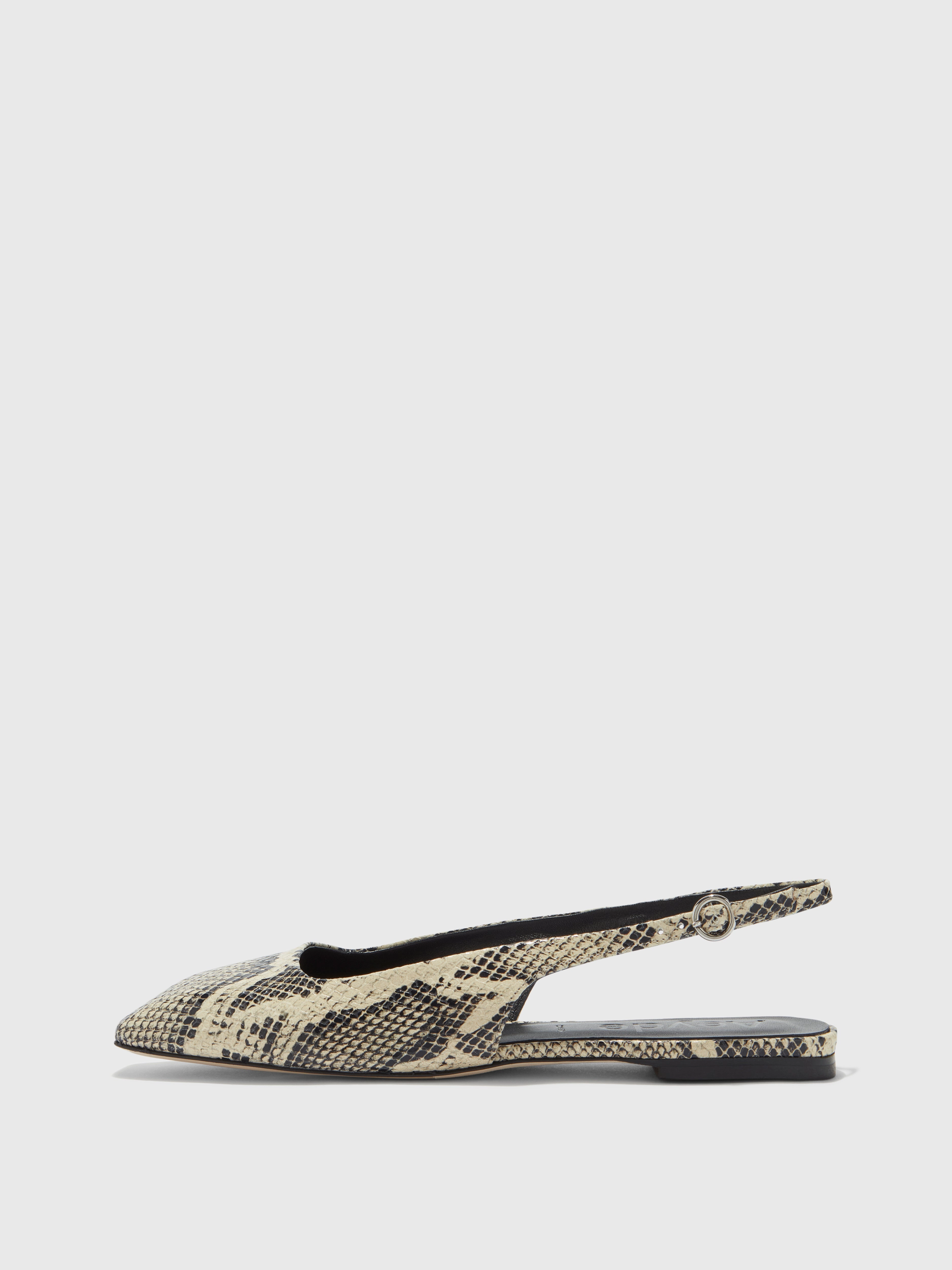 Seamless Interior Shoes Elegant Look Geraldine Slingback Flats