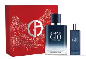 Giorgio Armani Acqua Di Gio Homme Profondo 100ml 2 Piece Set