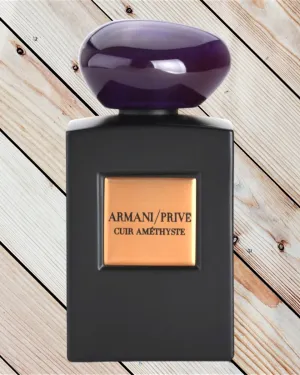 Giorgio Armani 'Prive' CUIR AM??THYSTE