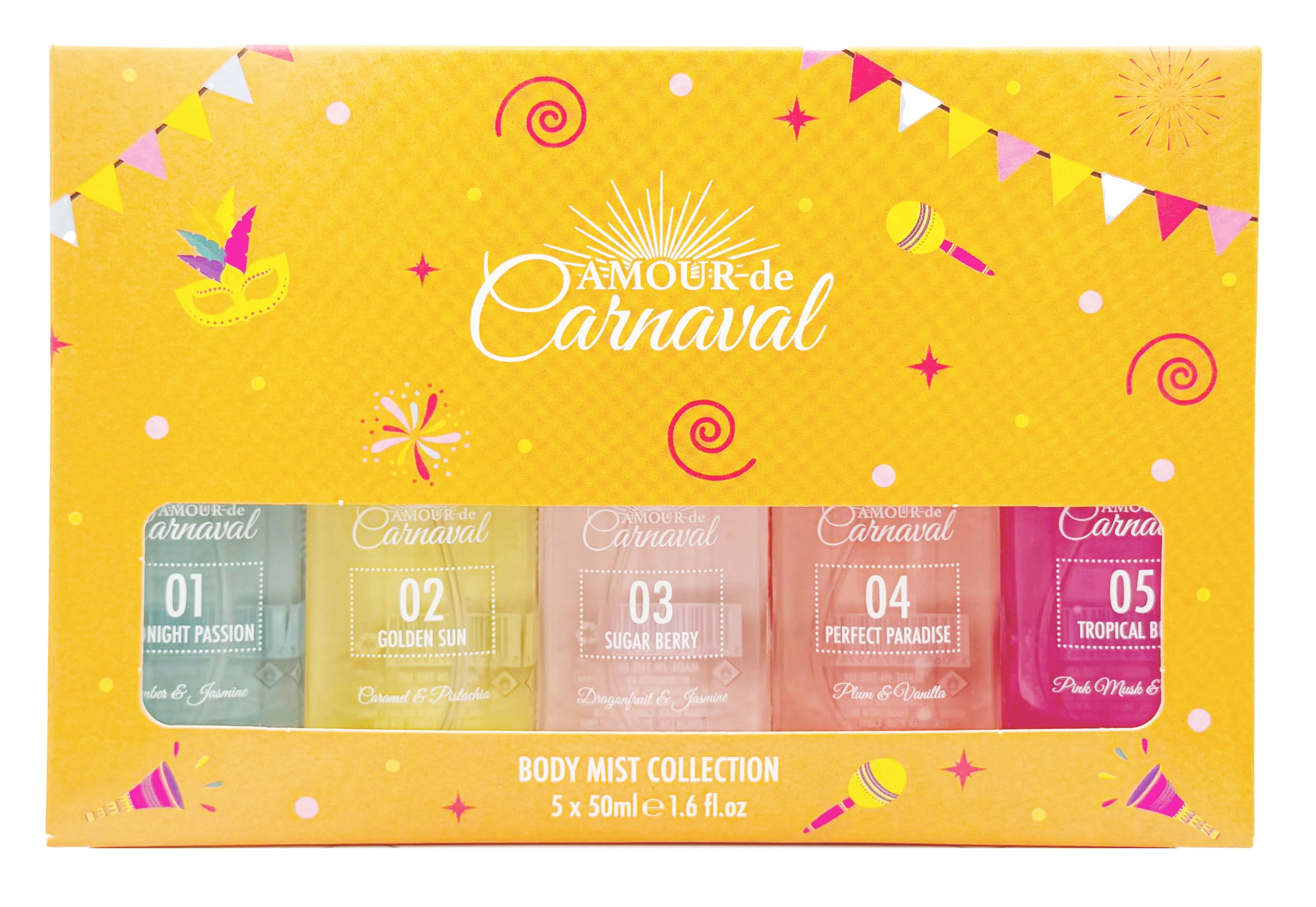 Glamour De Carnaval Amour Mist 50ml Mini Set