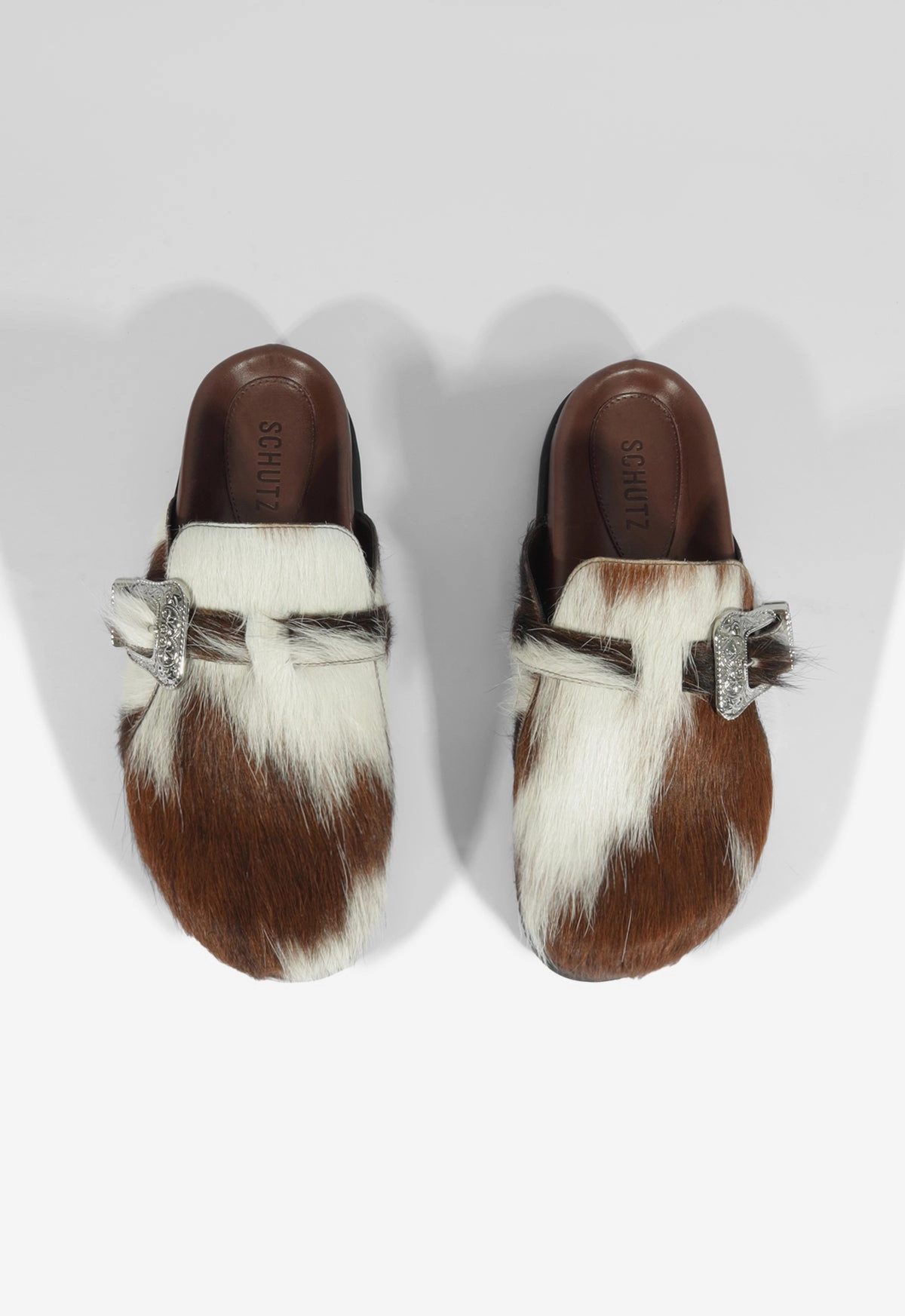 Grace Calf Hair Clog Cozy Feel