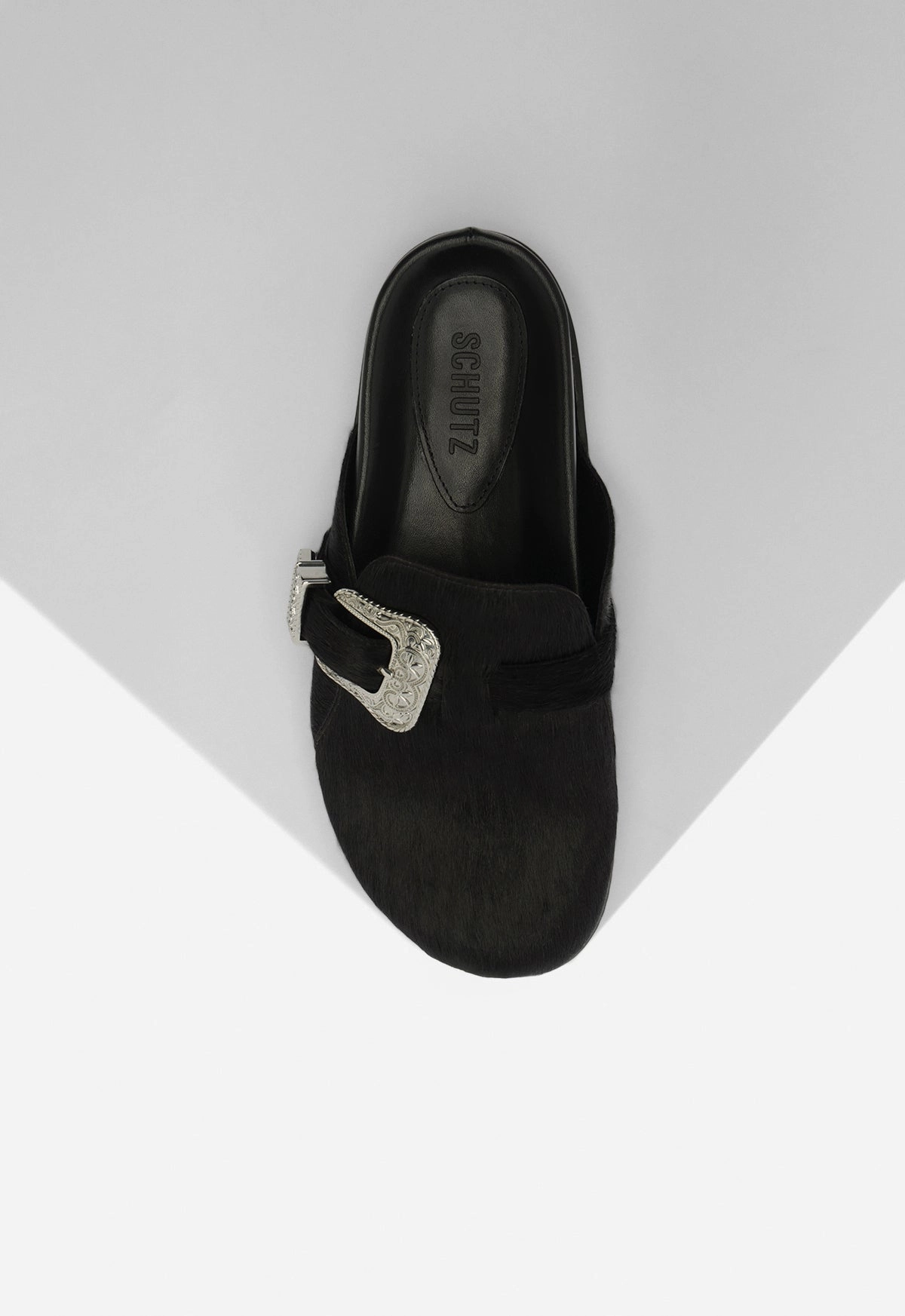 Grace Calf Hair Clog Urban Comfort
