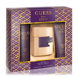 Guess Gold For Man 3 Pc Gift Set