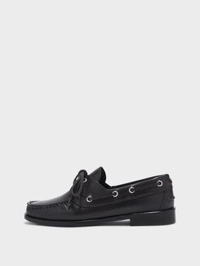 Harris Leather Moccasin Flats Stylish Cushion