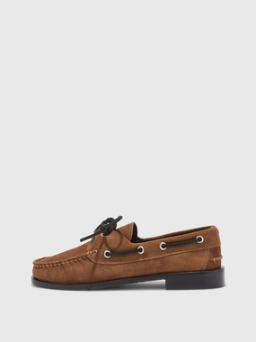 Suede Loafers Slip-On Ease Harris Suede Mocassin Flats