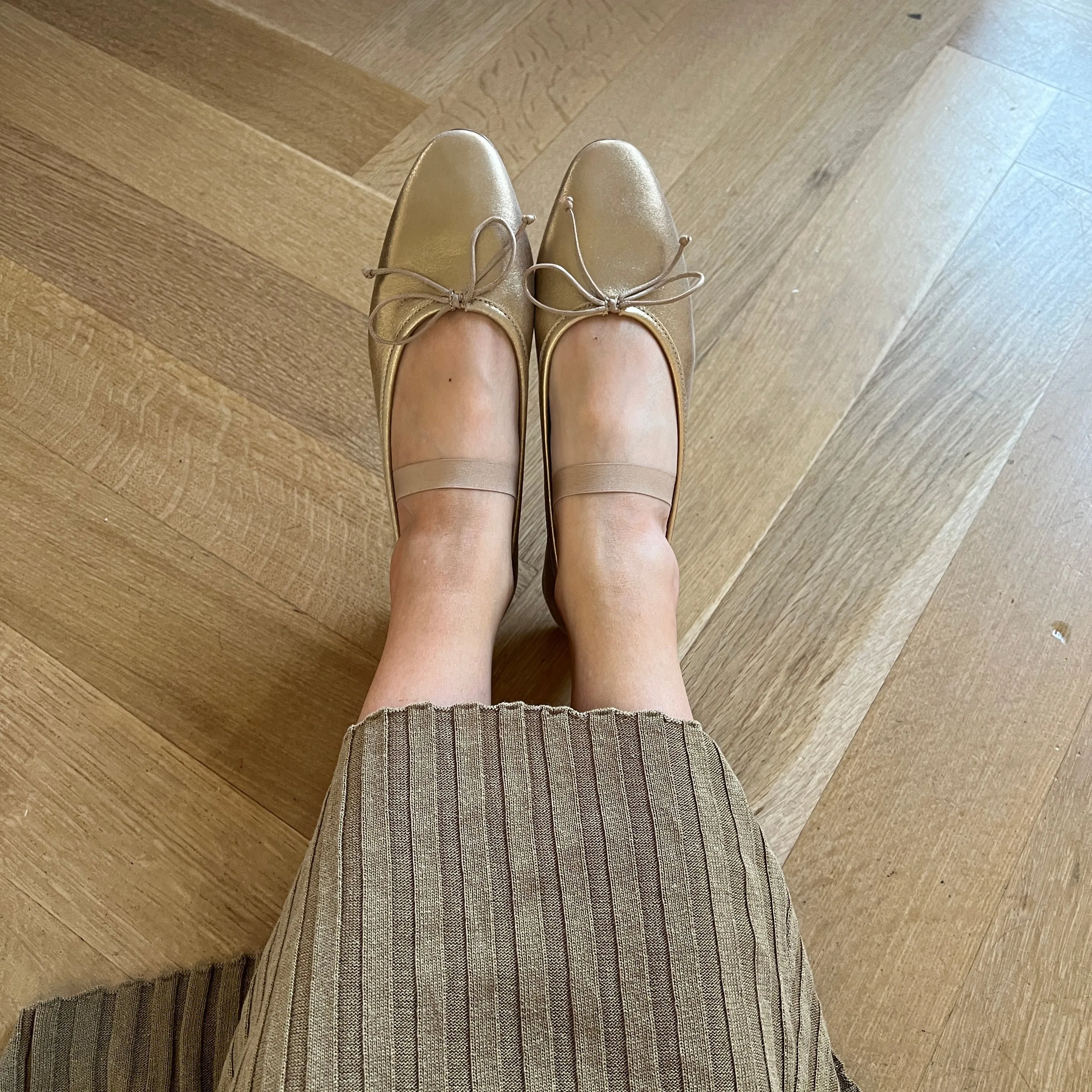 High Comfort Como Strap - Gold Foil