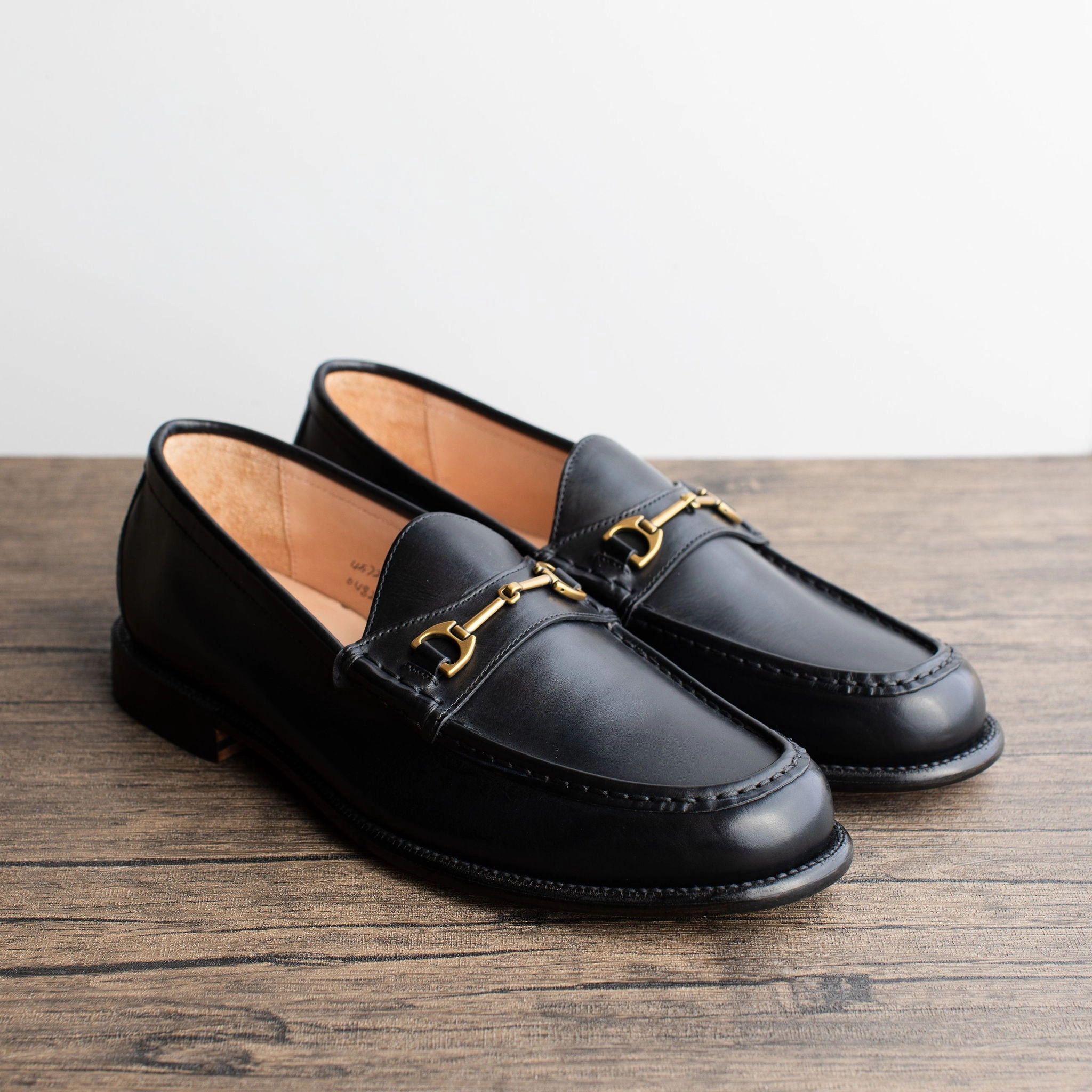 Horsebit Loafer Black Calf Elegant Walk