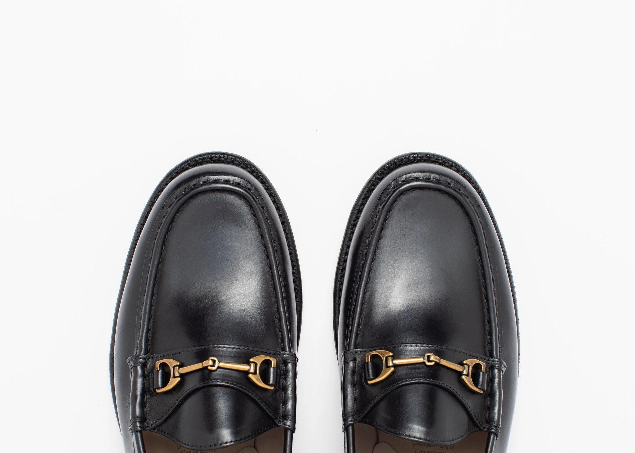 Horsebit Loafer Black Calf Elegant Walk