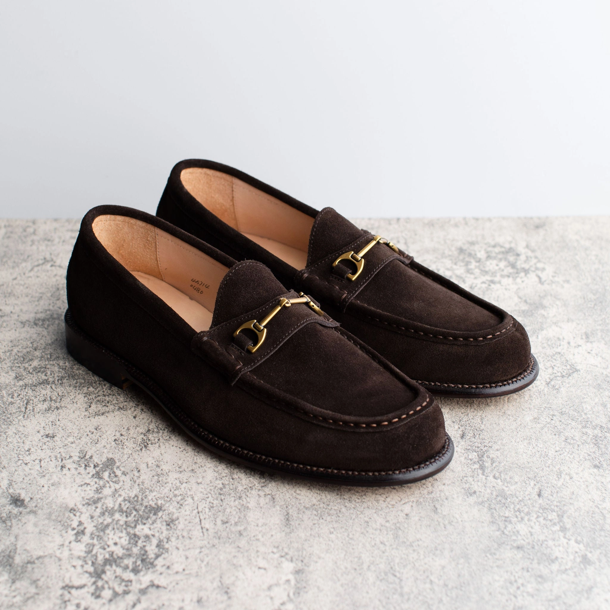 Horsebit Loafer Espresso Suede Soft Suede