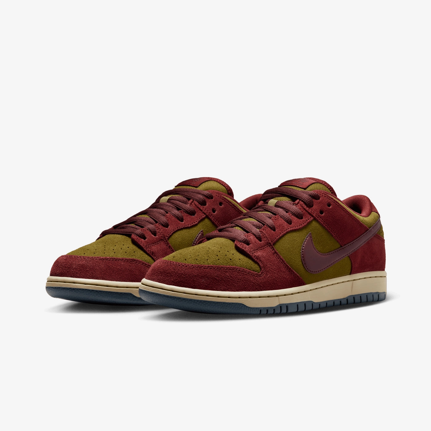 Impact Flow Max Dunk Low (Dark Team Red/Olive)