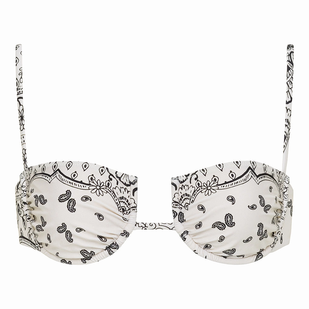 Snug Fit Design Ivy Bandana Simonette Bikini Top