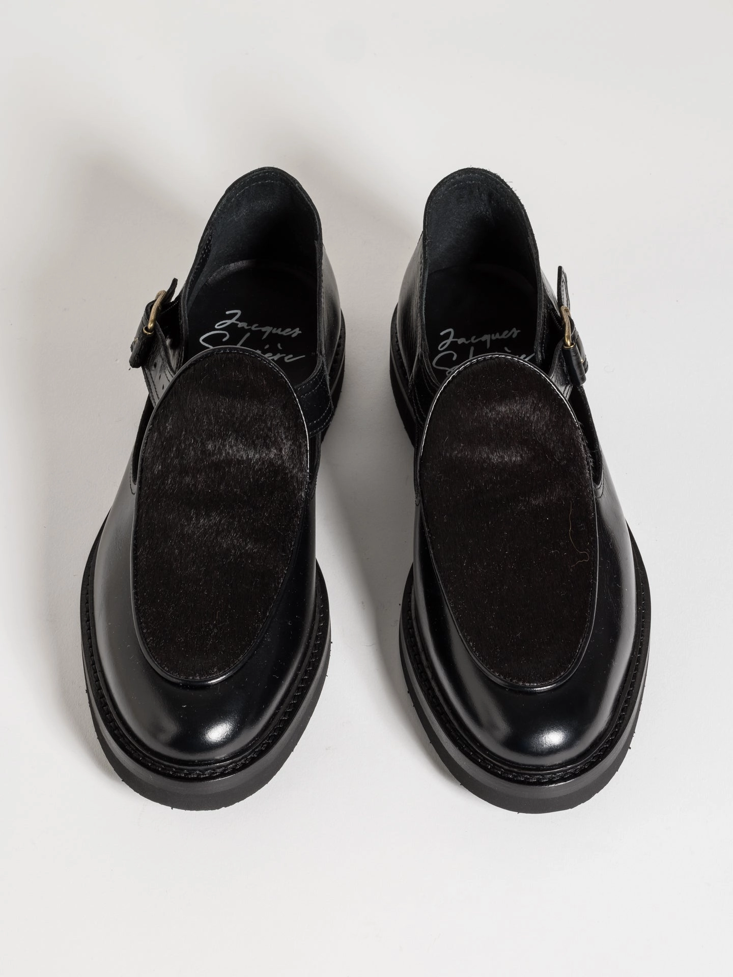 JO HAIRY CALF BLACK Trendy Vibe