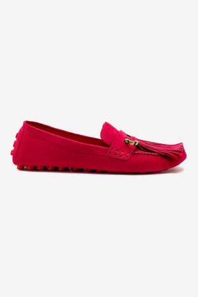Comfortable Design Stylish Walk Joy Mocassin In Pink Suede