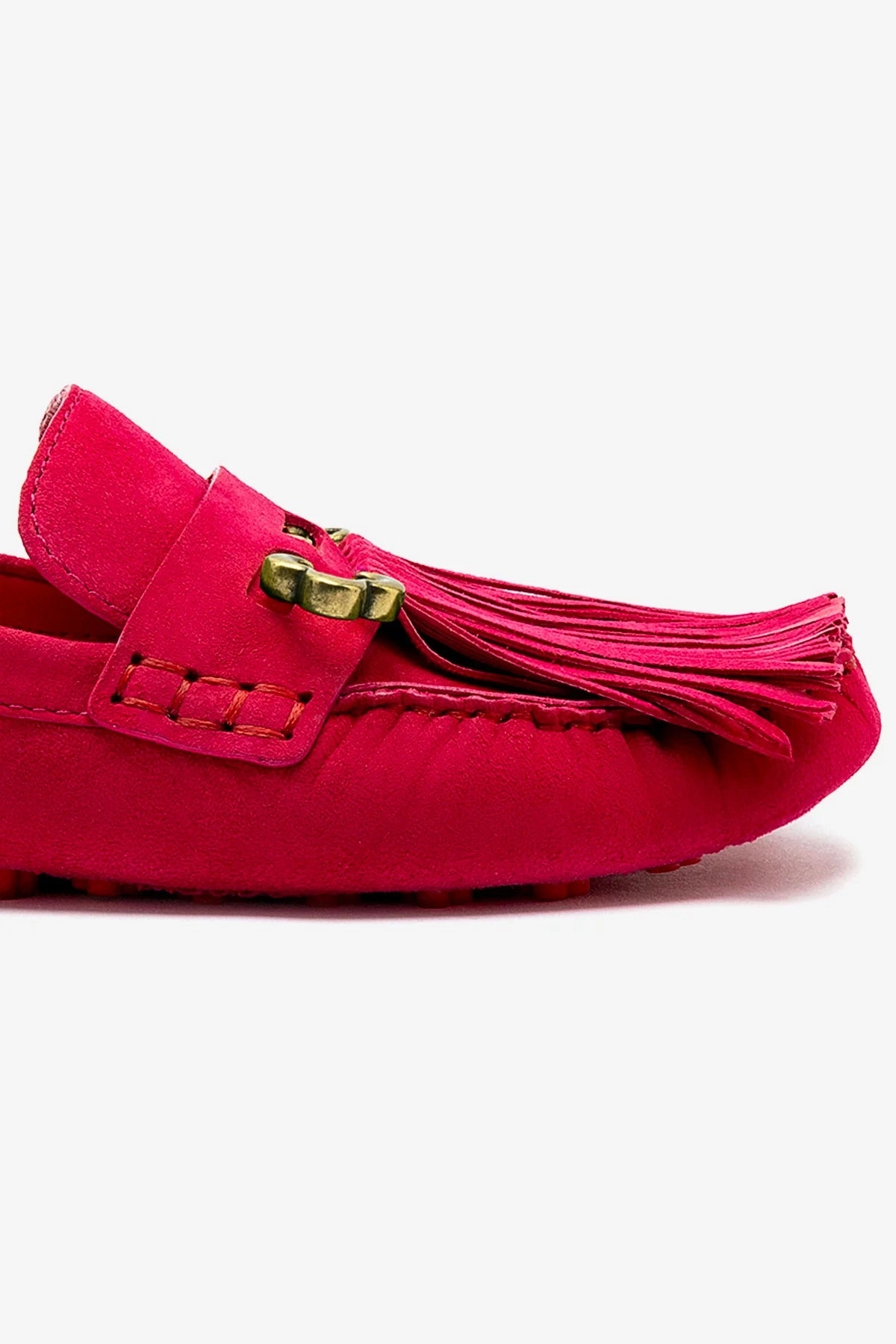 Joy Mocassin In Pink Suede Classic Fit