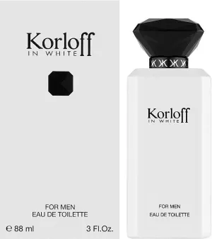 KORLOFF IN WHITE EAU DE TOILETTE FOR MAN 88ML