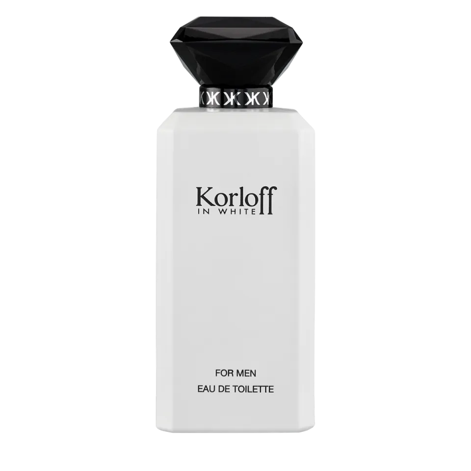 KORLOFF IN WHITE EAU DE TOILETTE FOR MAN 88ML