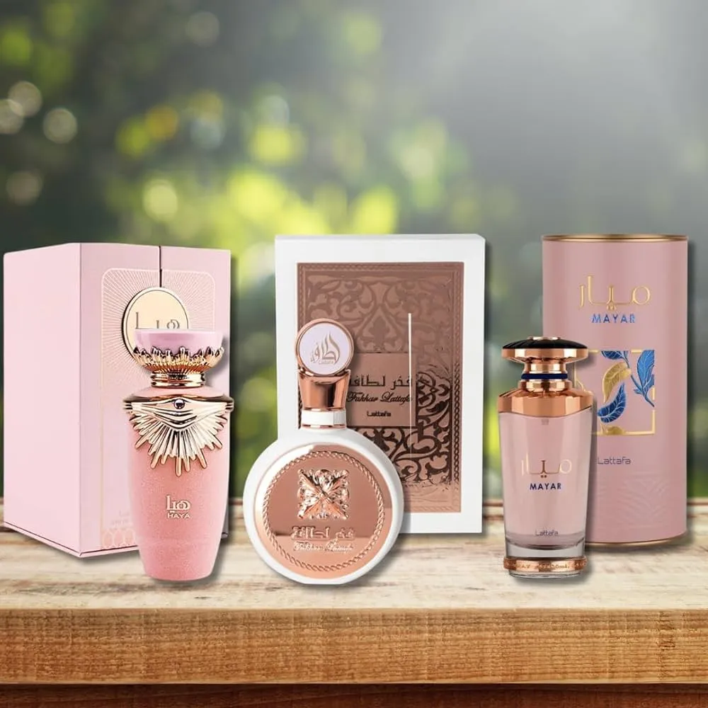 Lattafa Haya Eau de Parfum Spray for Women 3.4 oz