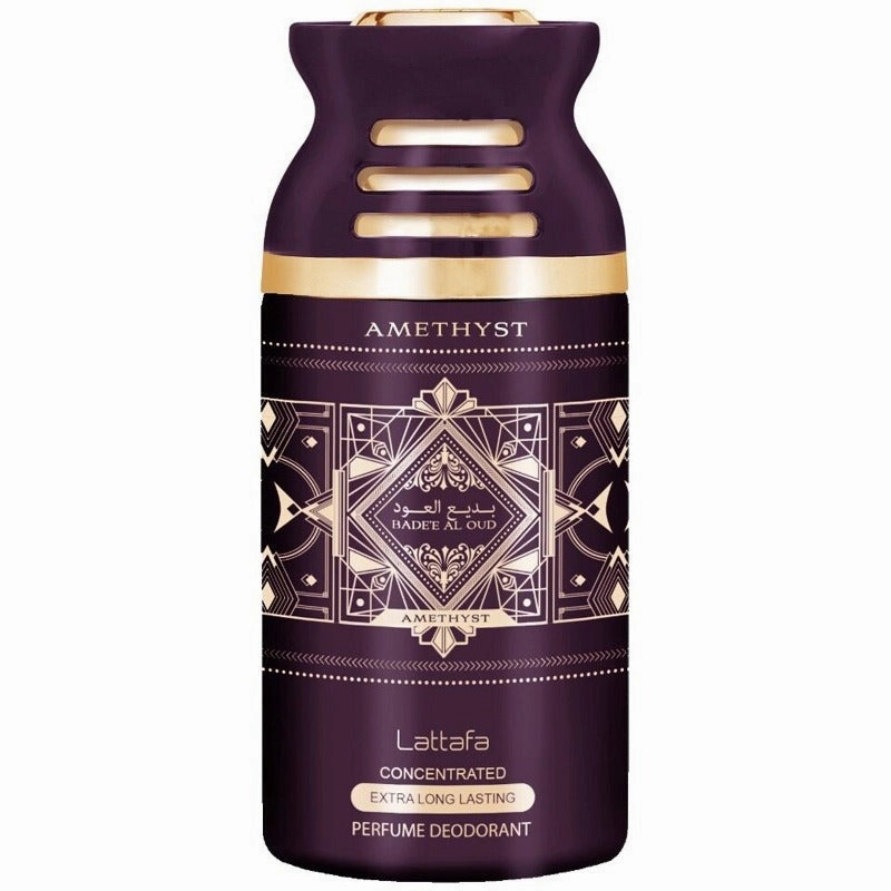 LATTAFA Badee Al Oud AMETHYST parfumuotas dezodorantas unisex 250ml