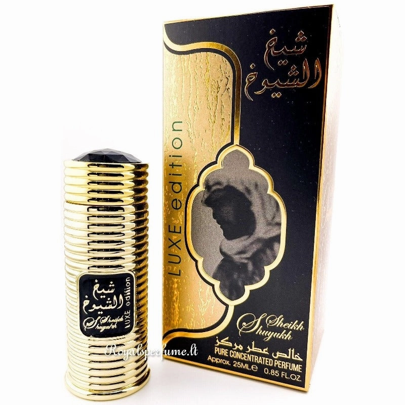 LATTAFA Sheikh Al Shuyukh Luxe Edition aliejiniai unisex kvepalai 25 ml