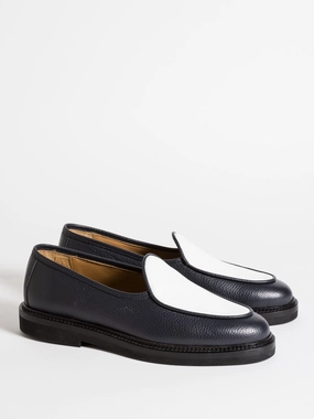 Premium Quality LEX GRAINED NAVY AND WHITE
