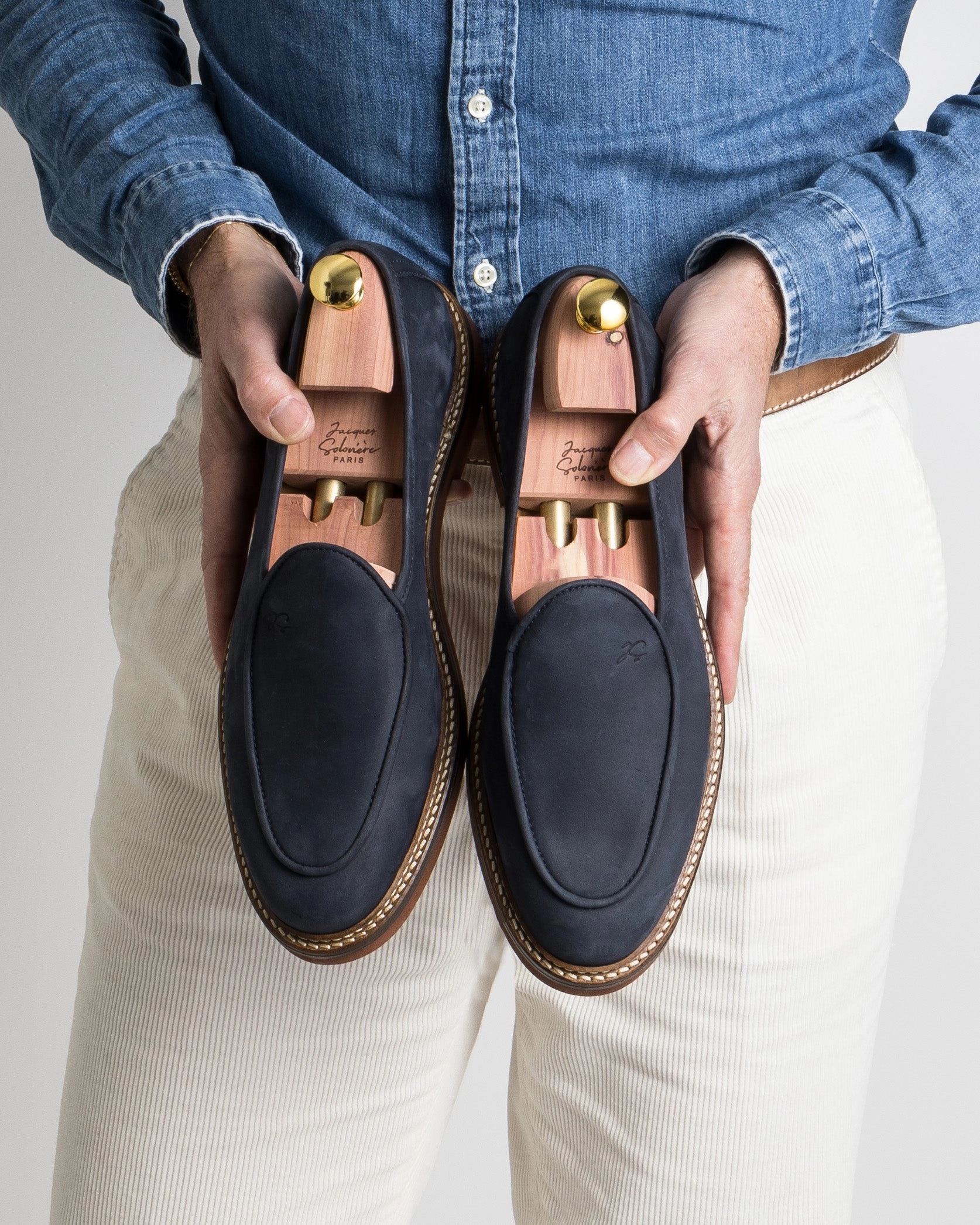 LEX NAVY NUBUCK Long-lasting