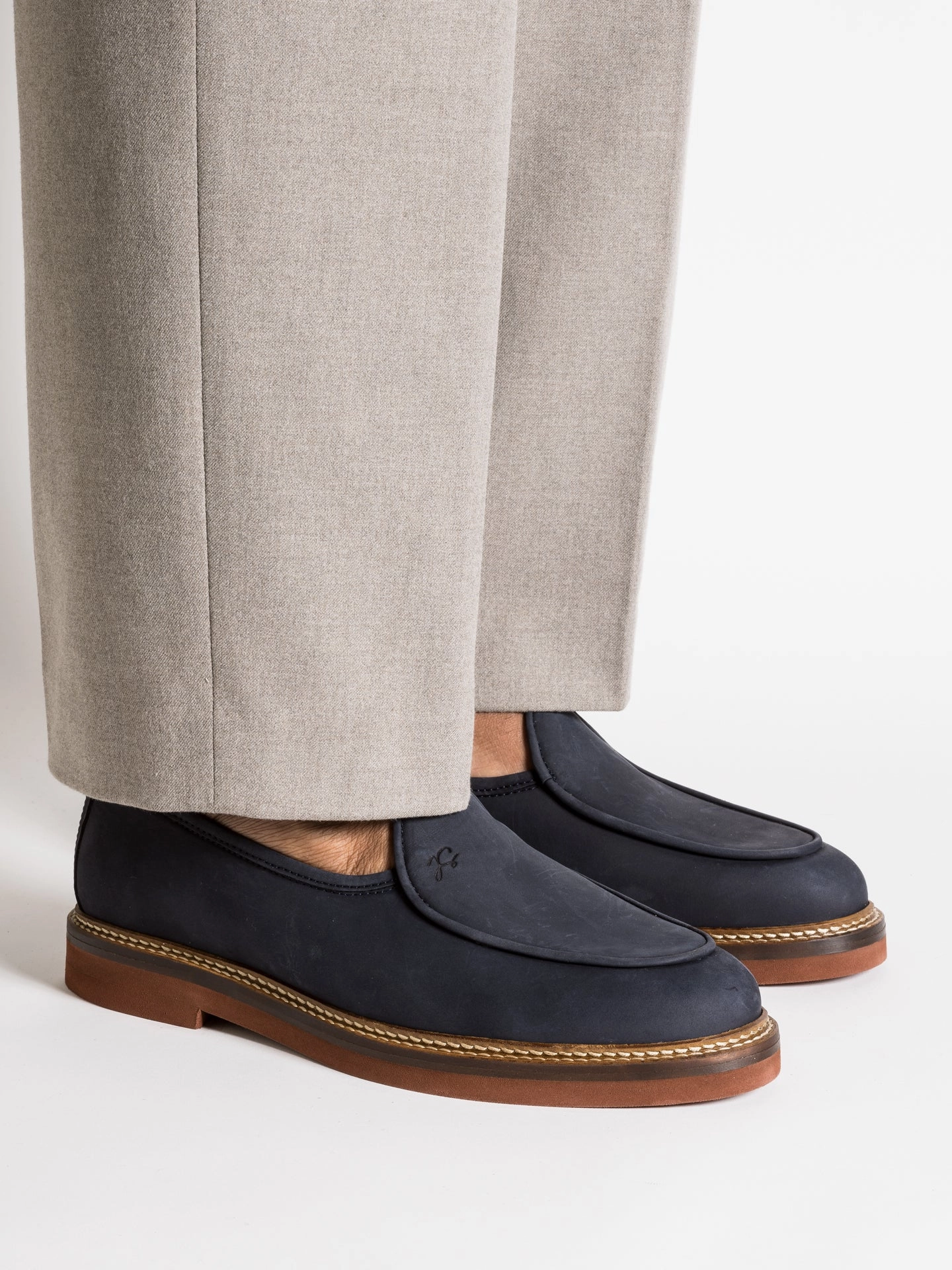 LEX NAVY NUBUCK Long-lasting