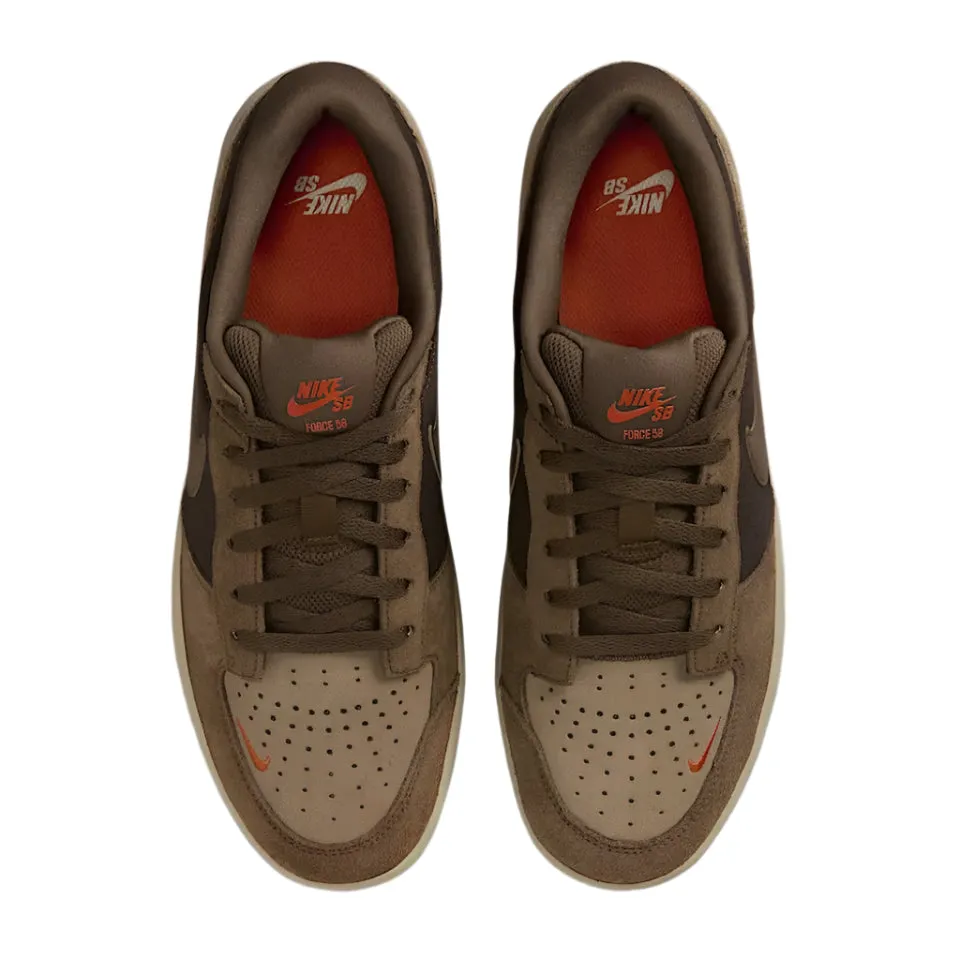 Light Pace Nike SB Force 58 Barboque Brown